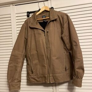 Kuhl Burr Jacket- Khaki Color Size Large